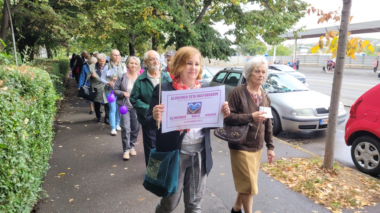Szolidaritási menet az Alzheimer kórban szenvedőkért és gondozóikért